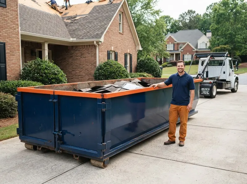 Roofing Tear-Off Dumpster Service in Atlanta, GA